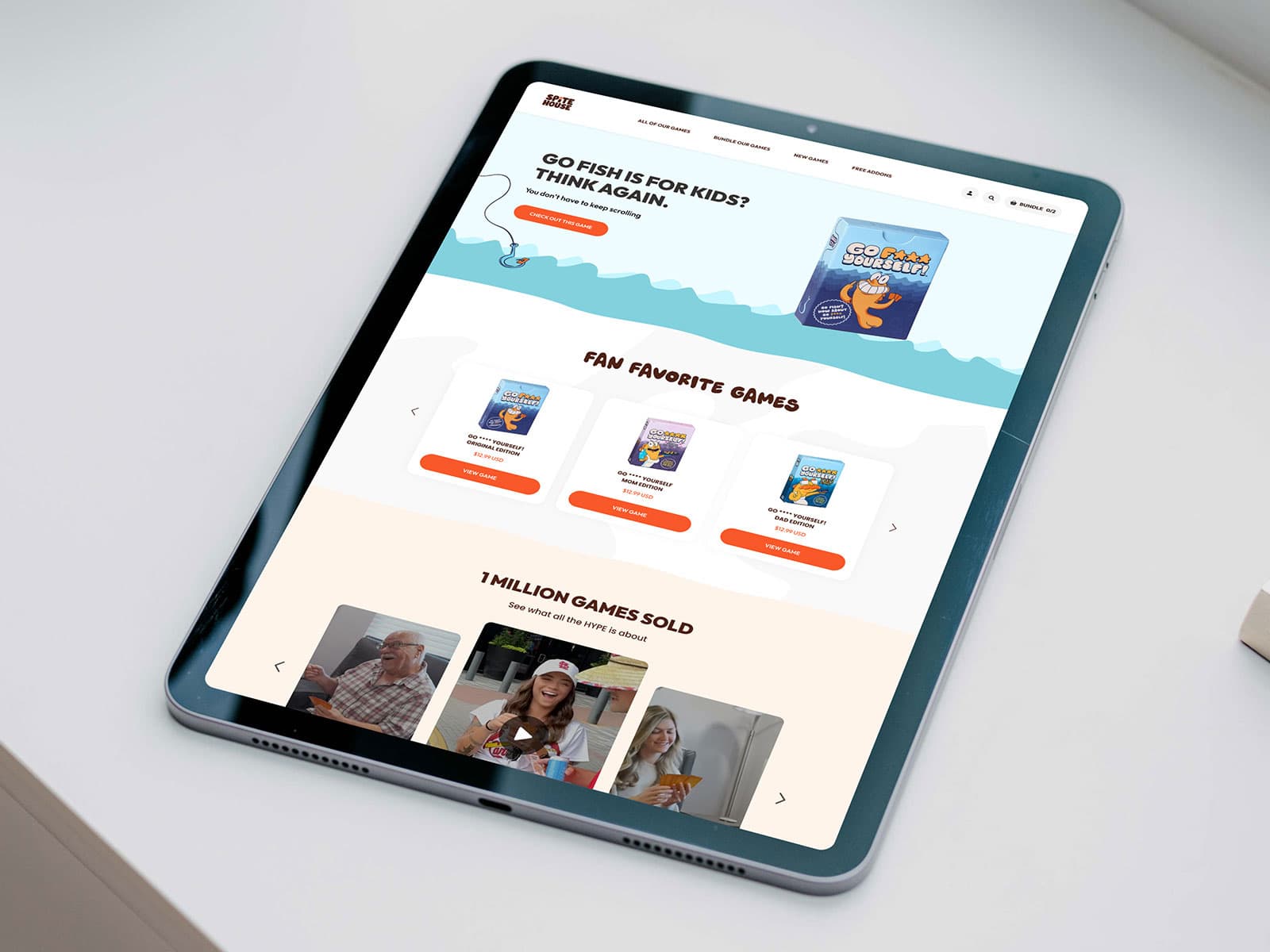Spitehouse - Ecommerce for Card Game