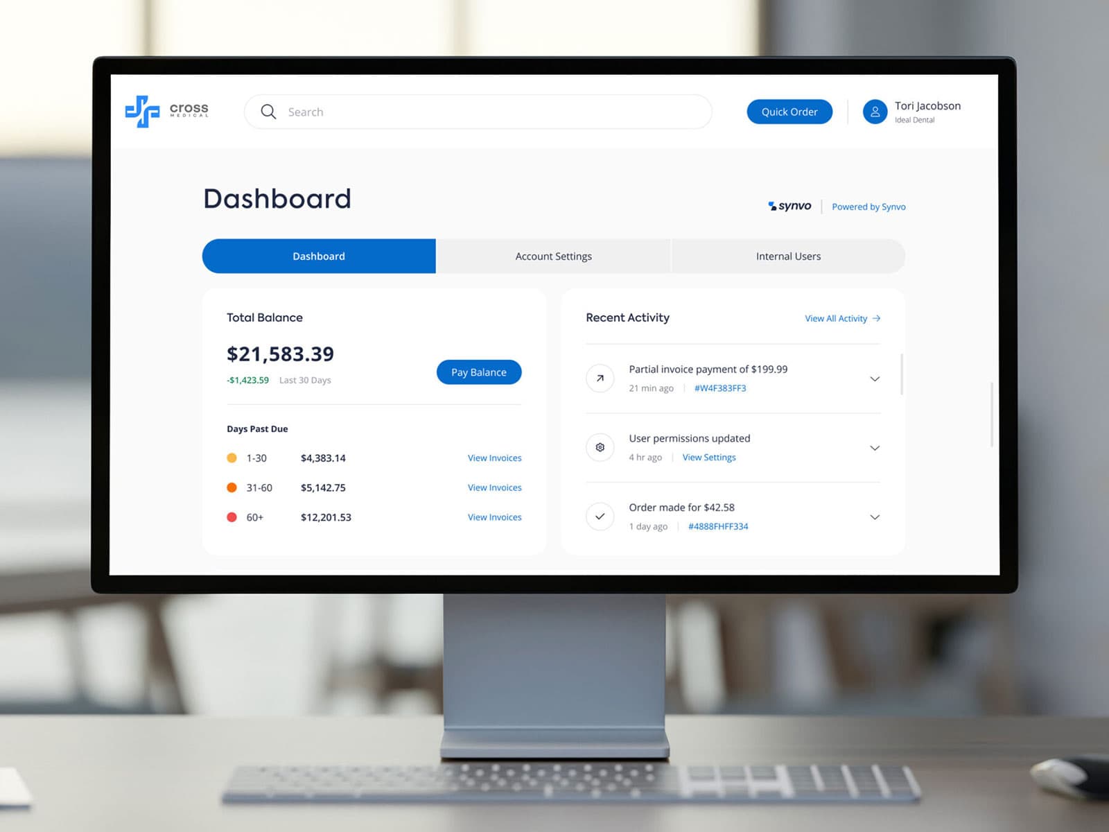 Synvo - Business Management Web App